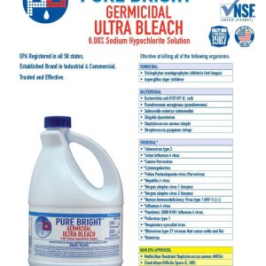 Pure Bright Germicidial Ultra Bleach (KIK Custom Products)