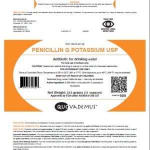 Penicillin G Potassium USP (Quo Vademus)