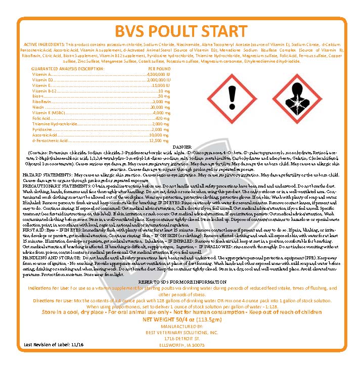 Poult Start (Best Veterinary Solutions)
