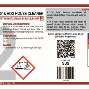 Poultry & Hog House Cleaner Type 2 (Ag ProVision)