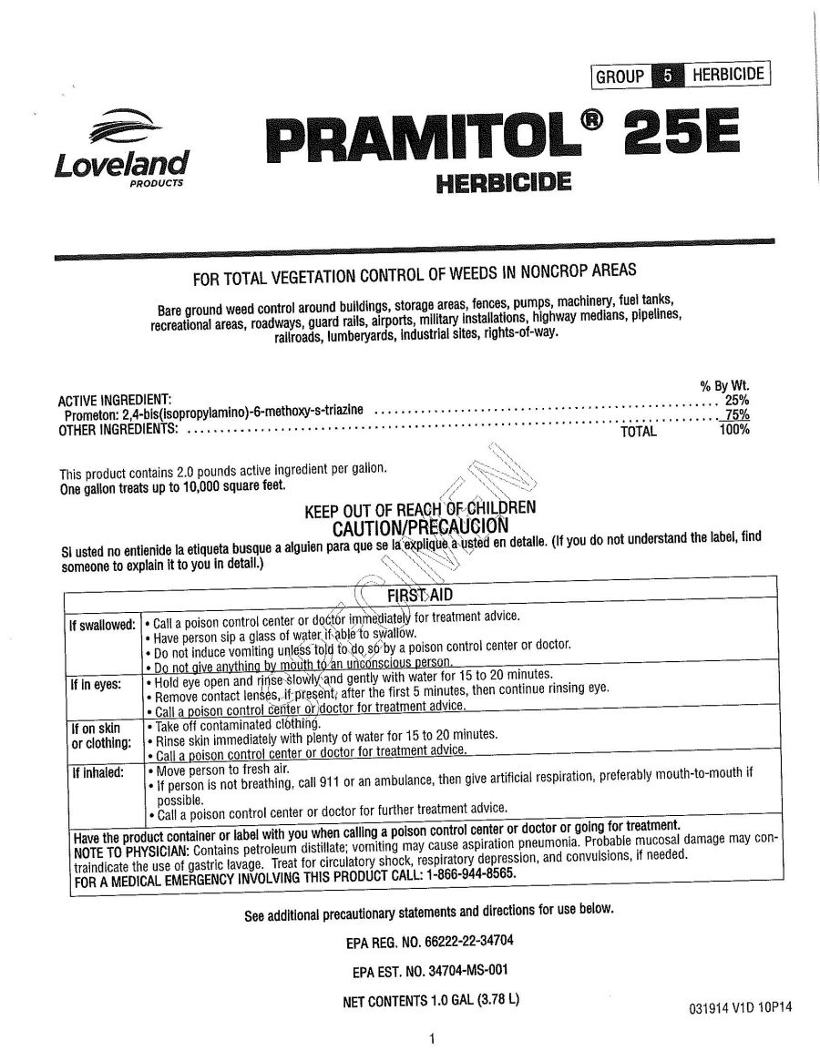Pramitol 25E (Loveland Products)