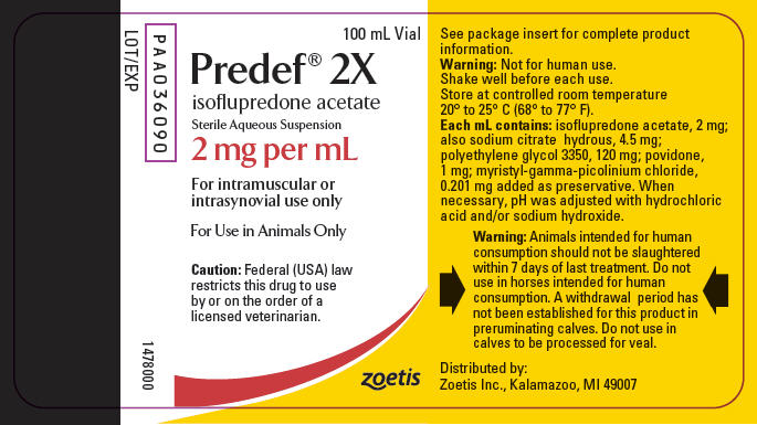 Predef 2X (Zoetis) (DISCONTINUED)