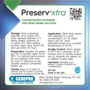 Preserv Xtra (Genepro)