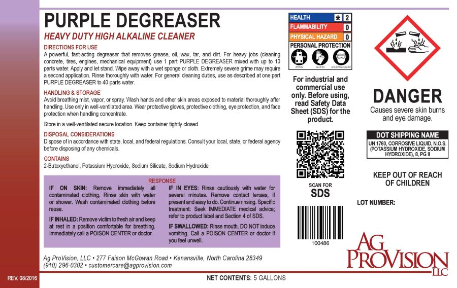 Purple Degreaser (Ag ProVision)