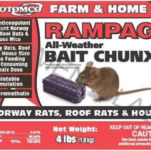 RAMPAGE All-Weather Bait Chunx (Motomco)
