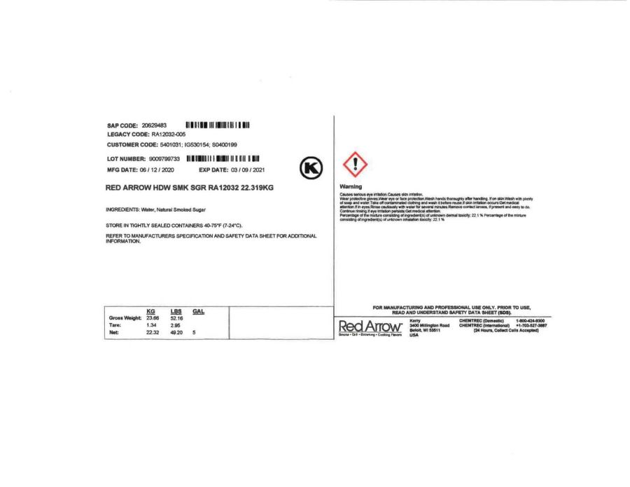 Red Arrow Hardwood Smoked Sugar (Red Arrow)