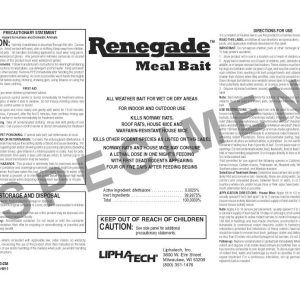 Renegade Meal Bait (Liphatech)