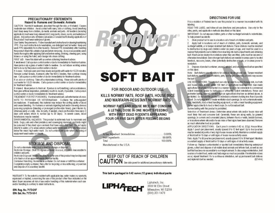 Revolver Soft Bait (Liphatech)