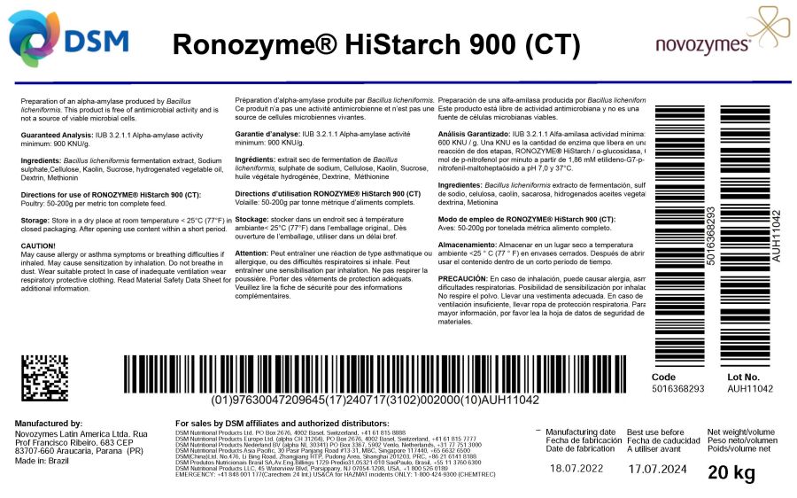 Ronozyme HiStarch 900 (DSM)