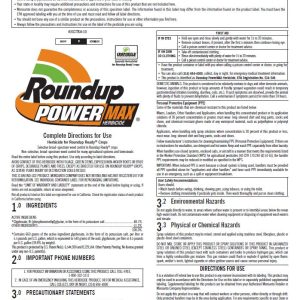 Roundup Power Max (Monsanto Company) (DISCONTINUED)