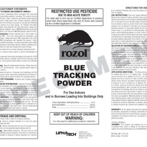 Rozol Blue Tracking Powder (Liphatech) (OBSOLETE)