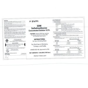 SDM Sulfadimethoxine (Amtech (Strategic Veterinary Pharmaceuticals, Inc.)