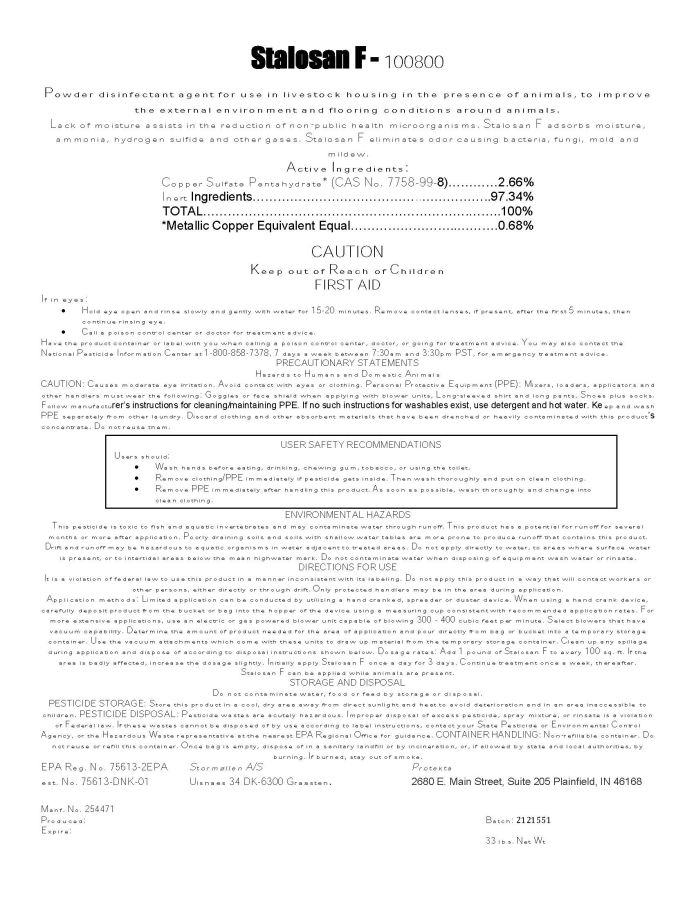 Stalosan F (Vitfoss) (DROPSHIP)