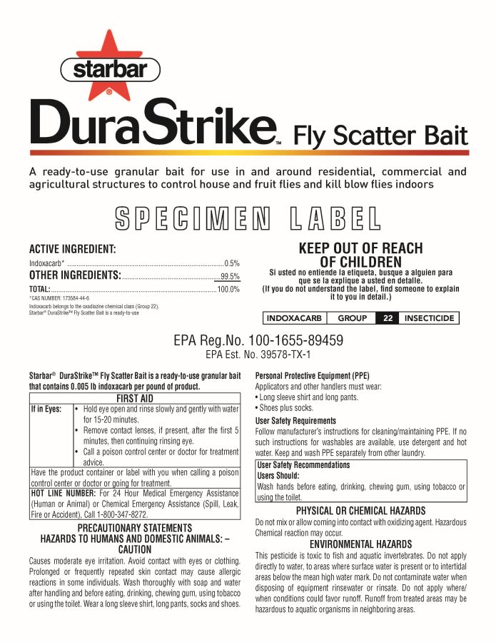 Starbar DuraStrike Fly Scatter Bait (Central Garden & Pet)
