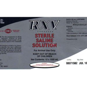 Sterile Saline Solution (RXV)
