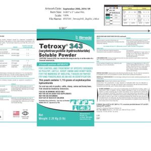 Tetroxy 343 Soluble Powder (Bimeda)