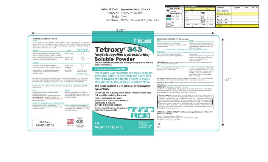 Tetroxy 343 Soluble Powder (Bimeda)