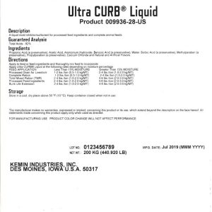 Ultra Curb Liquid (Kemin Industries)