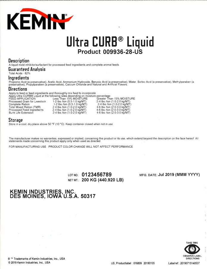 Ultra Curb Liquid (Kemin Industries)