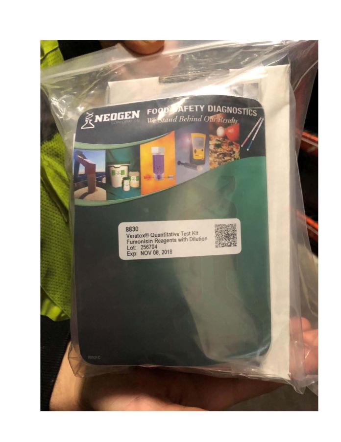 Veratox Quantitative Test Kit Fumonisin Reagents With Dilution (Neogen)