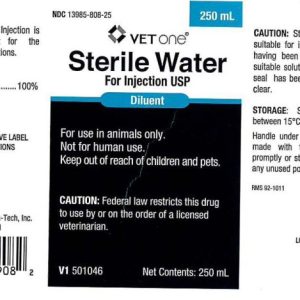 VetOne Sterile Water for Injection (VetOne (Nova-Tech))