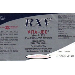 Vita-Jec Vitamin B12 (RXV (Sparhawk Labs))