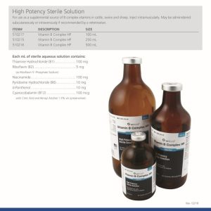 Vitamin B Complex (VetOne (Sparhawk))